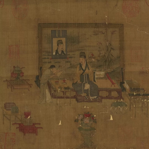 宋 無款 人物
